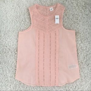 Gap pink tank top